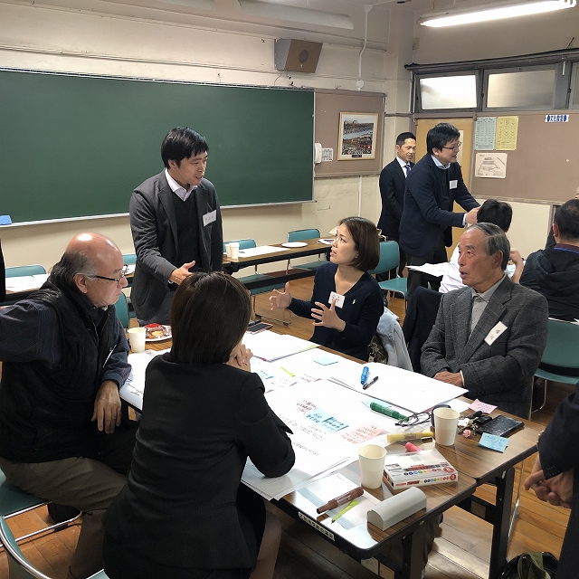 「第二回半田市乙川中学校基本設計のワークショップ 」が開催されました　　　　　　　facebook