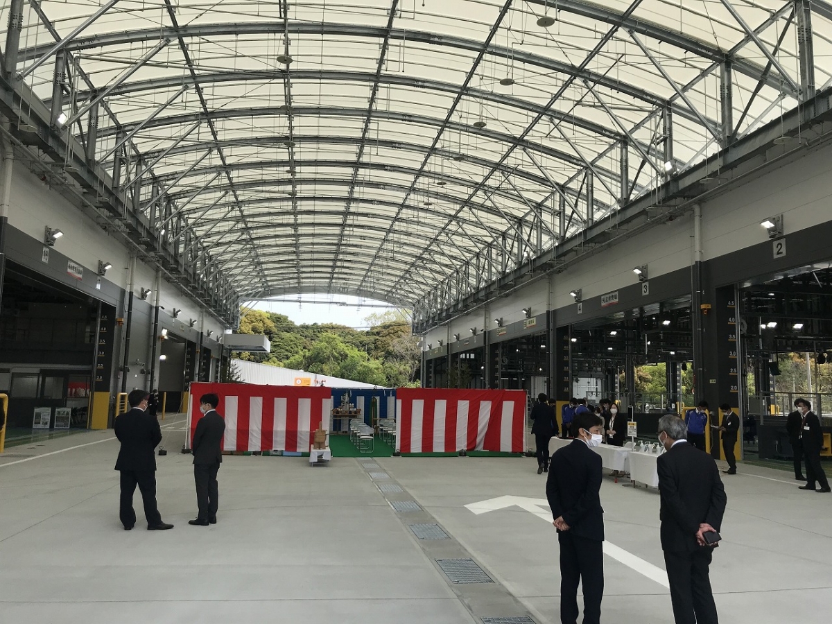 「神戸日野自動車 株式会社新姫路支店移転建設工事」の竣工式が執り行われました