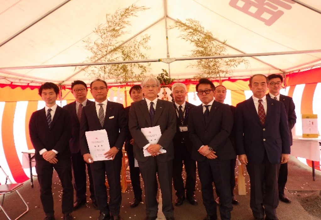「福島日野自動車株式会社 いわき支店現整備地建替プロジェクト」の地鎮祭が執り行われました